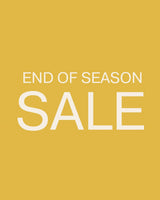 END OF SEASON SALE