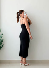 Size XS-S / M-L Black Sleeveless Maxi Dress