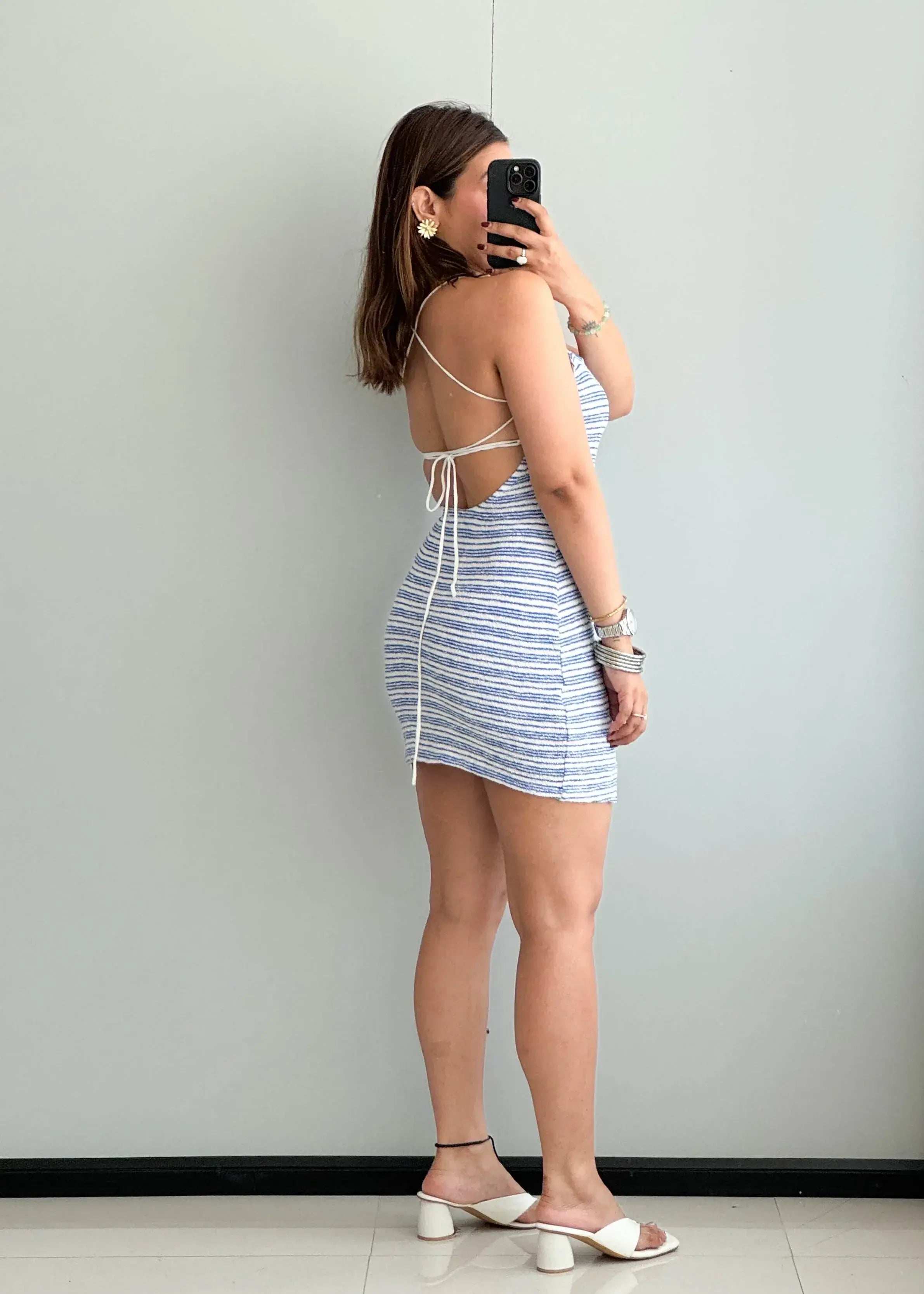 SIZE XS-M, Crochet Bodycon Dress - Closet by Payal