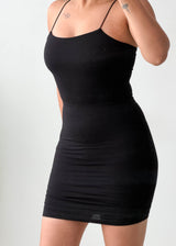 Size XS Black Bodycon Mini Dress