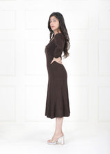 COCO BROWN FIT & FLARE