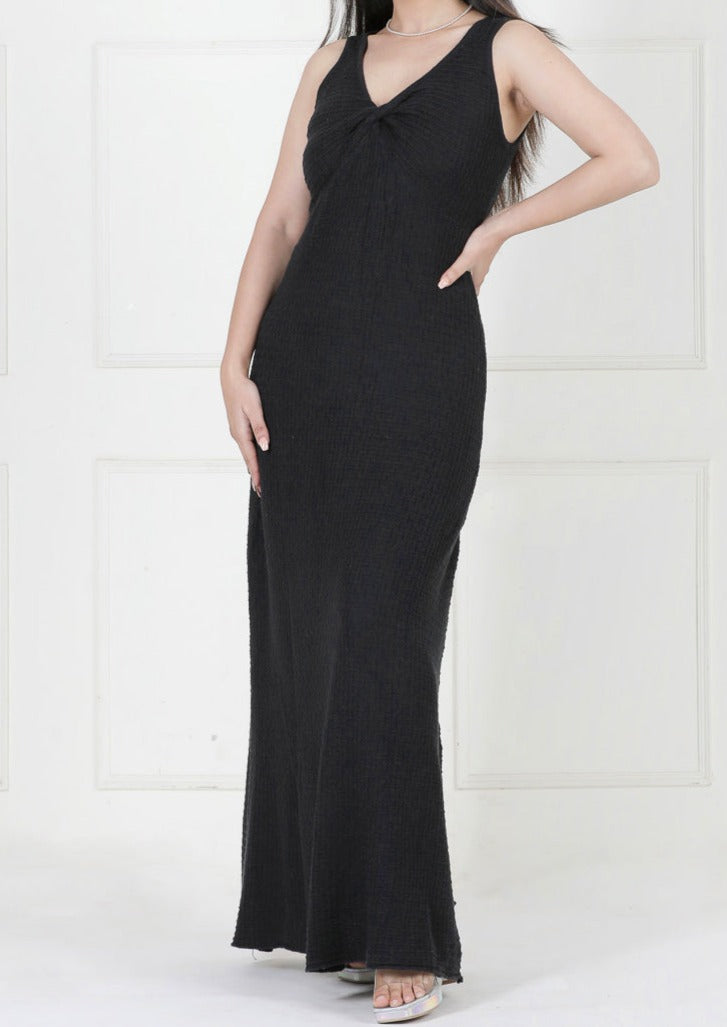 BLACK MAXI DRESS