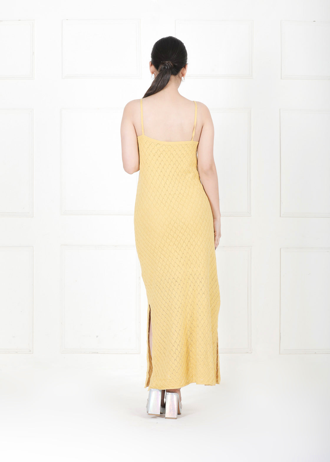 YELLOW LONG DRESS