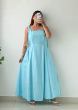 Size M-L Powder Blue Maxi Dress