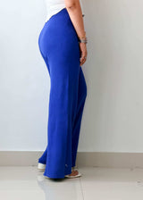 Waist 28-30 Blue Wide Leg Pants