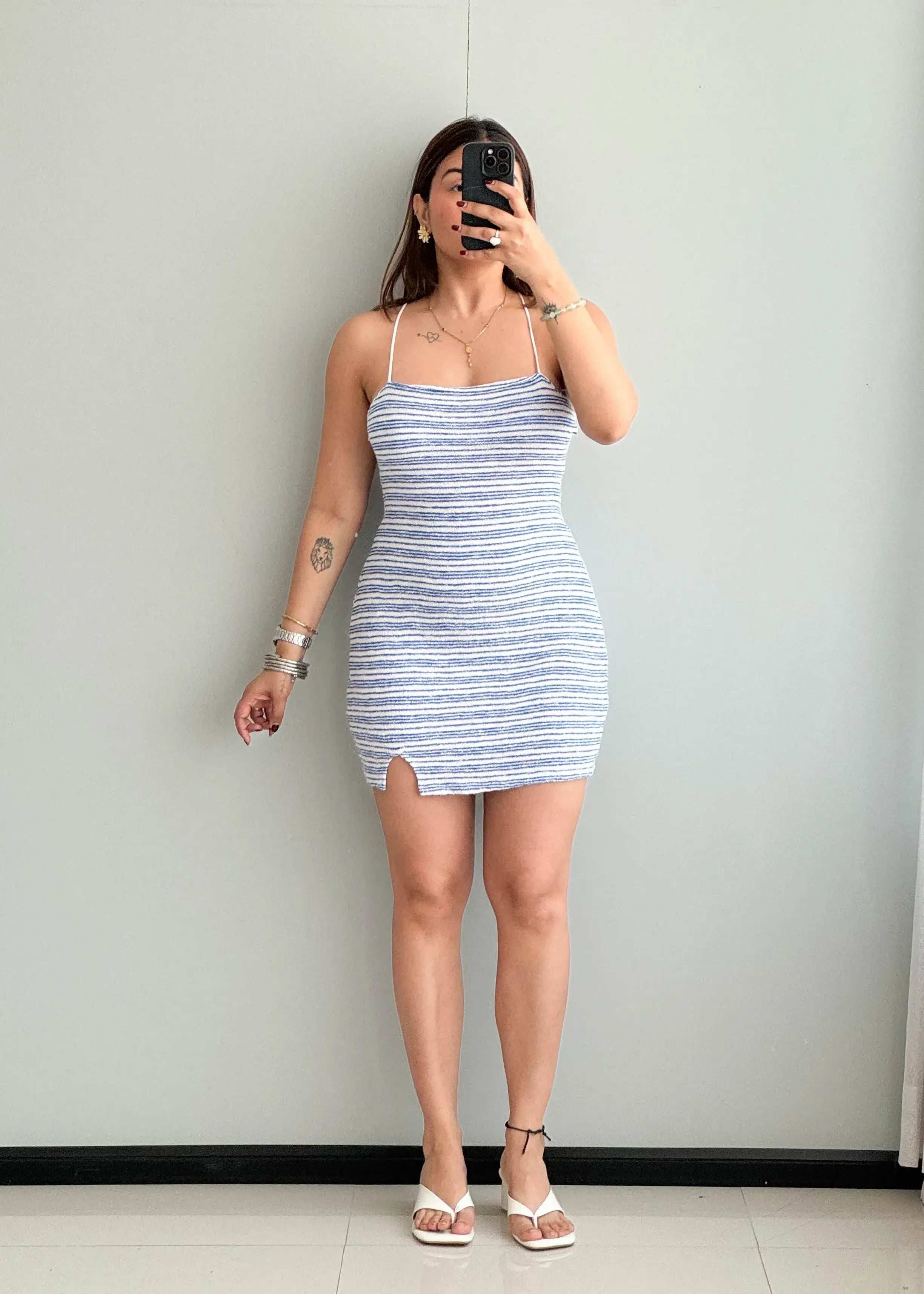SIZE XS-M, Crochet Bodycon Dress - Closet by Payal