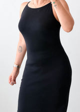 Size XS-S / M-L Black Sleeveless Maxi Dress