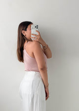 Size S-M Blush Wrap Cami Bodysuit