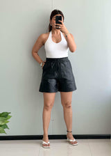 Waist : 24-26, Soft Premium Leather Shorts - Closet by Payal