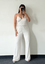 Sequin Jumpsuit, S-M