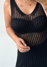 BLACK CROCHET, L-XL