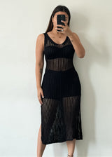 BLACK CROCHET, L-XL