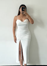 SLIT DRESS, XS-S