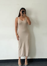 BEIGE BODYCON, S-M