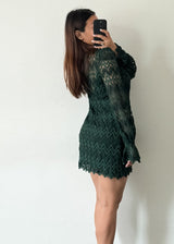 GREEN LACE, M-L