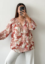 Pretty Printed Cotton Top