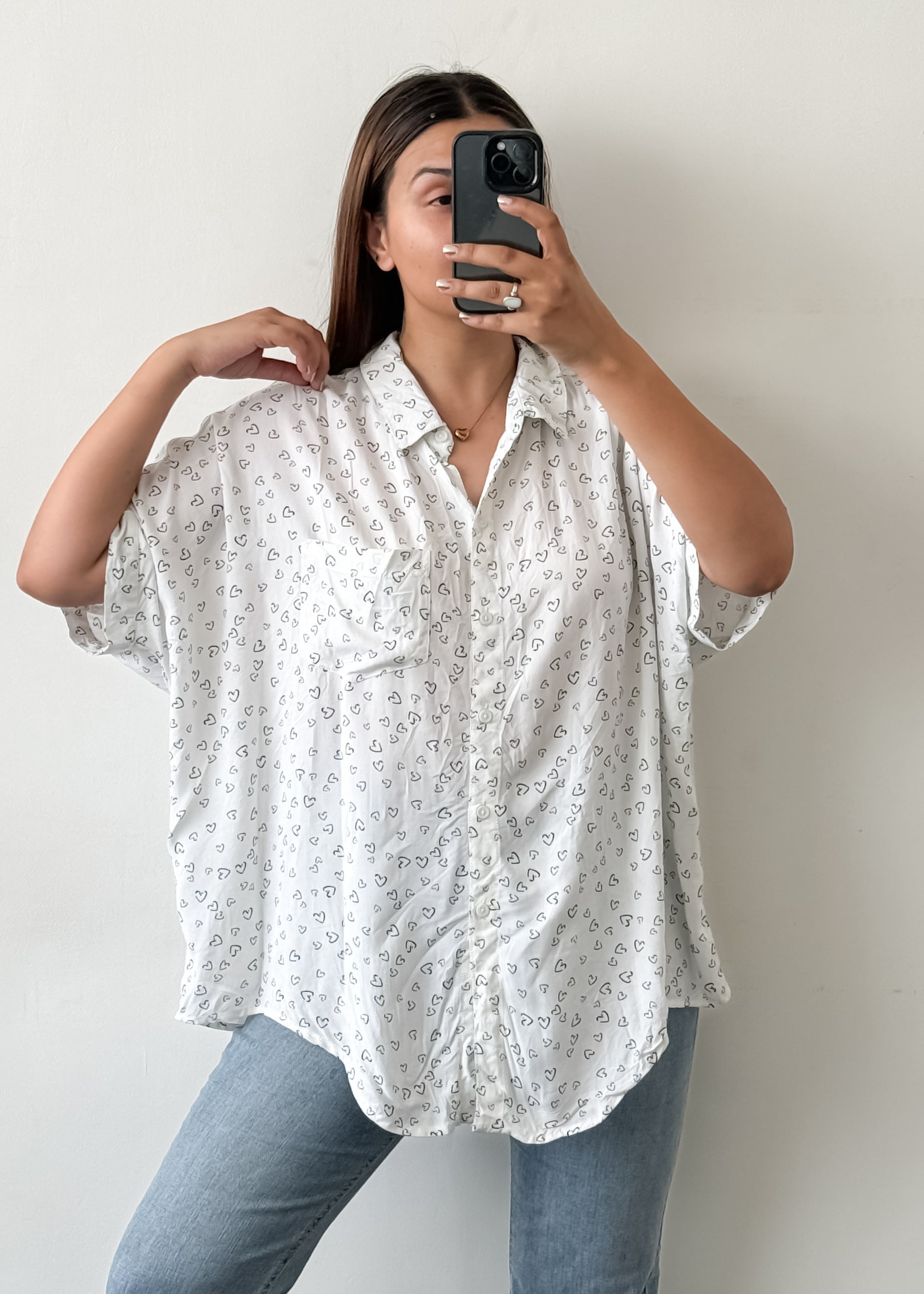 White Oversized Shirt