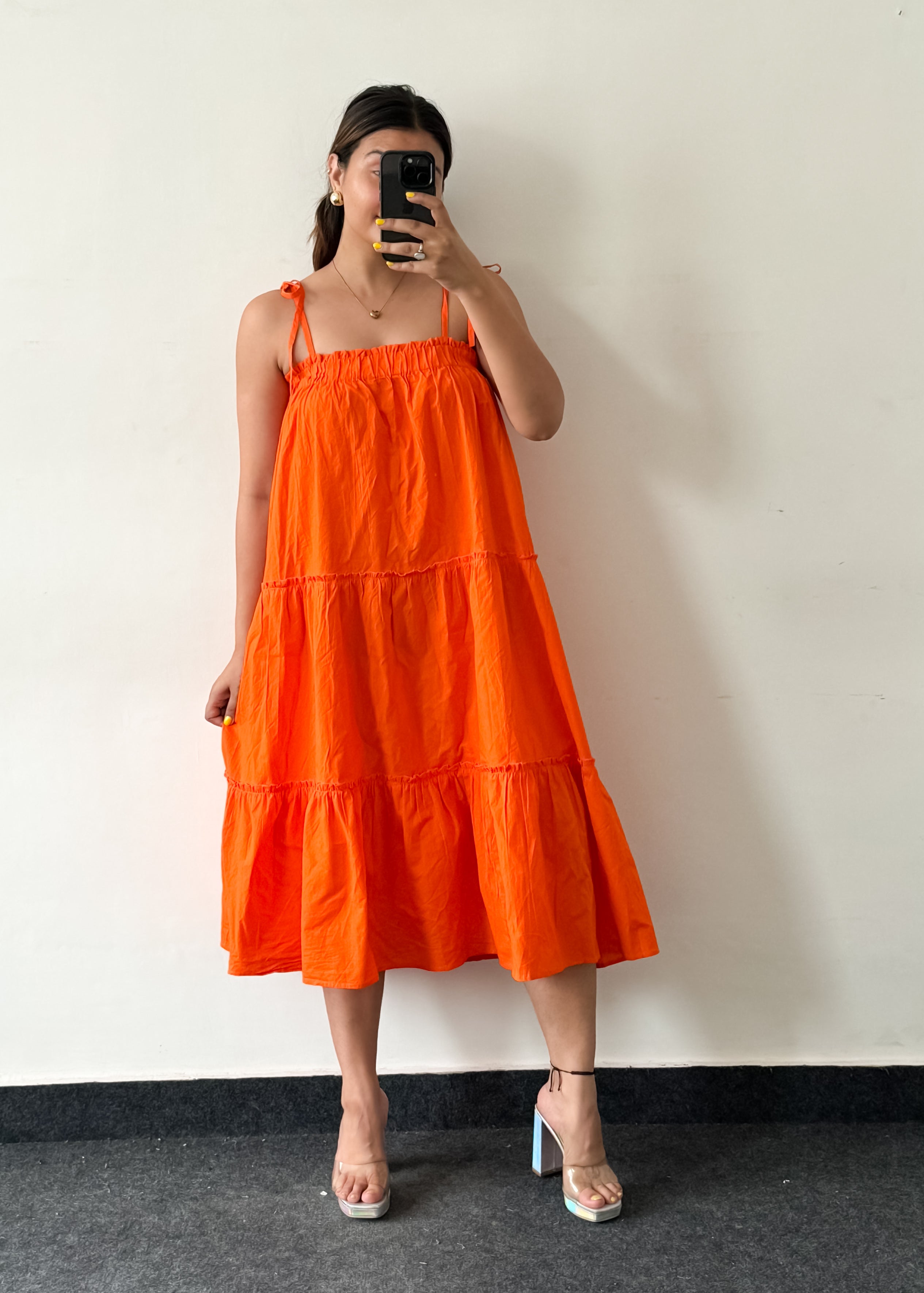 Pretty Orange, Size: S-M