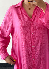 Pink Shirt Style, Size: M-L